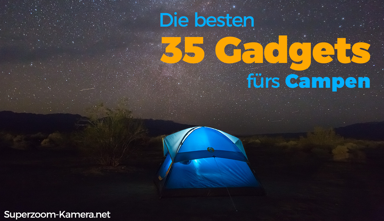 Top 35 Camping Gadgets ▷ Die besten Outdoor Gadgets für 2024!
